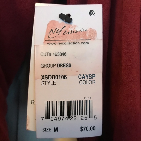 NWT Super Soft Red A-Line w/Brass Eyelets - Picture 4 of 6